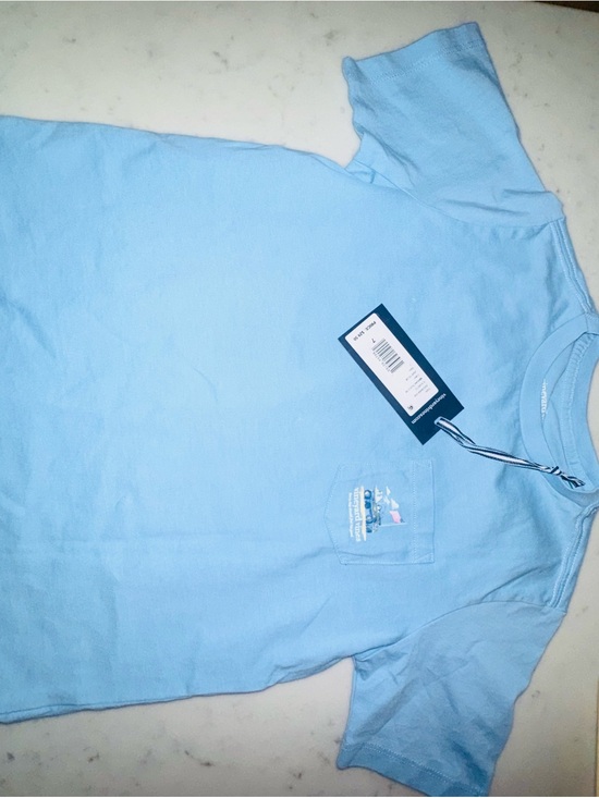 Vineyard Vines Other - Vineyard Vines Boys Youth Light Blue patriotic Tee